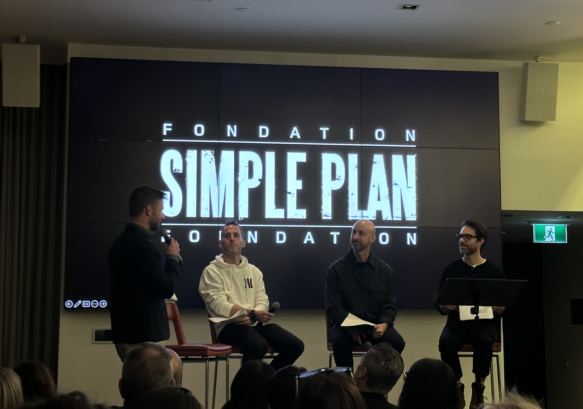 Simple plan conférence de presse